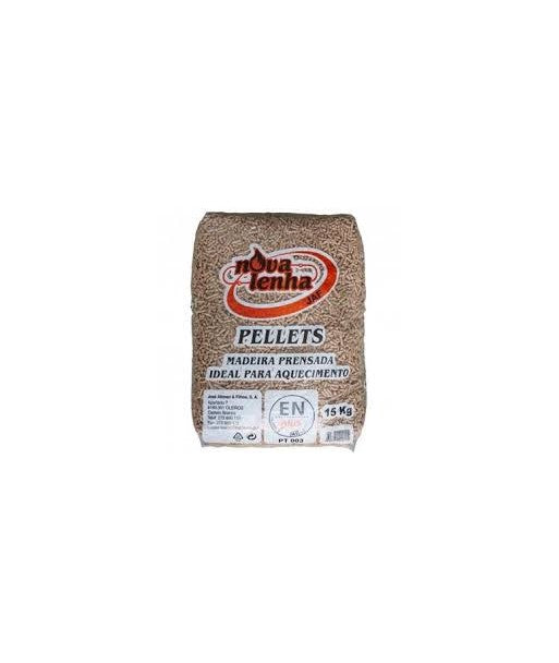 PELLET NOVA LENHA – 77 sacos de 15 kg